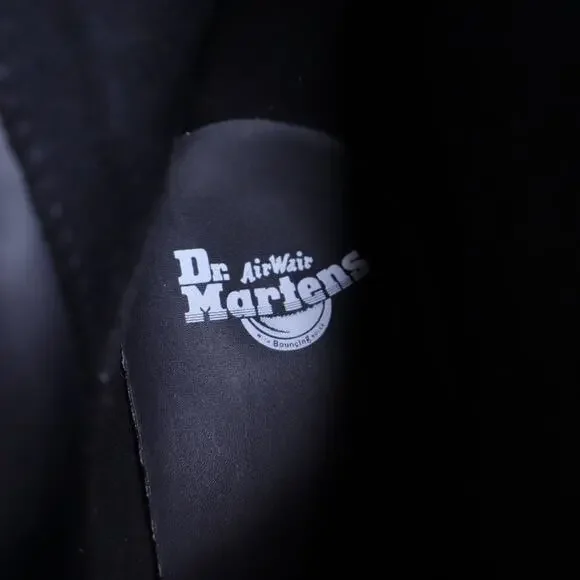 DR. MARTENS Magdalena Leather Heeled Ankle Boot Black Women's 8 - Picture 8 of 13